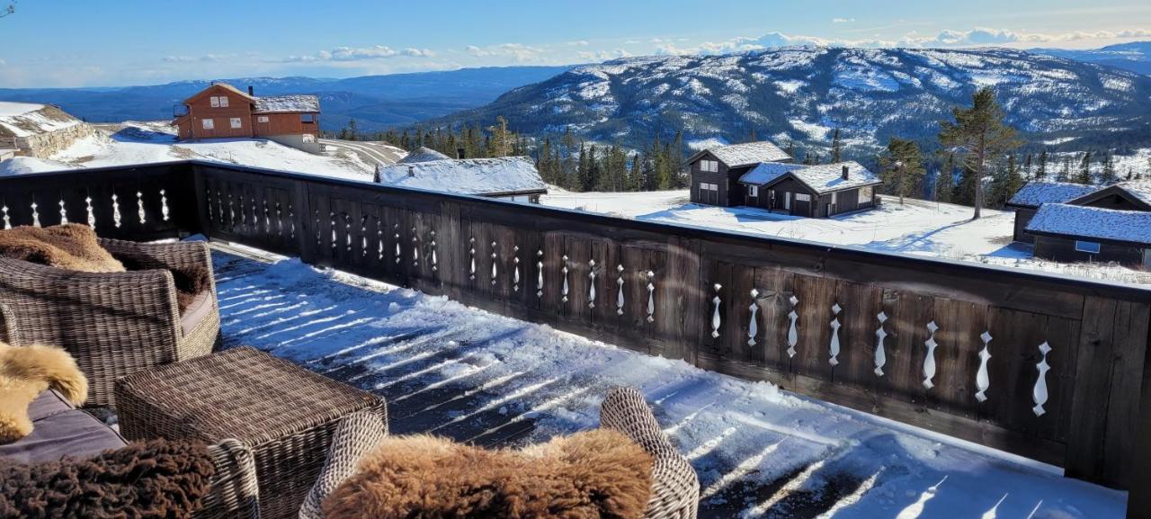 Wonderful Cabin With Amazing Mountain - View Lifjell 外观 照片
