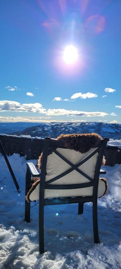 Wonderful Cabin With Amazing Mountain - View Lifjell 外观 照片